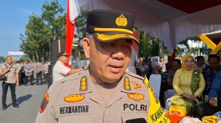 Pimpin Apel Pengamanan Porwil XI Sumatera, Irwasda Riau Hermansyah: 800 Personel Gabungan Dikerahkan
